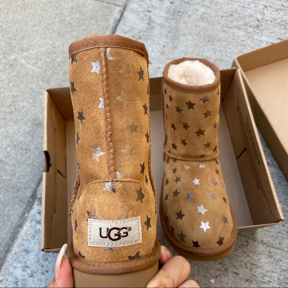 UGG AUTHENTIC KIDS STAR BOOTS Sz 3,4 new - Picture 9 of 13